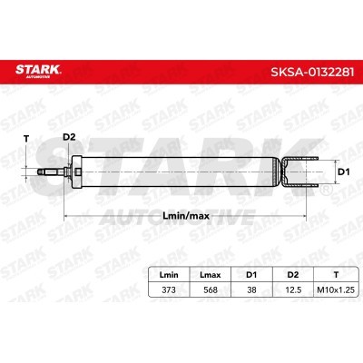 Amortyzator Stark SKSA-0132281 SKSA-0132281 - foto 5