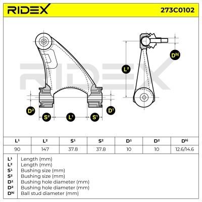 Wahacz RIDEX 273C0102 273C0102 - foto 6