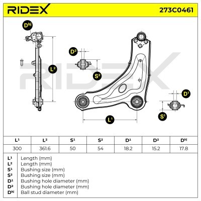 Wahacz RIDEX 273C0461 273C0461 - foto 7