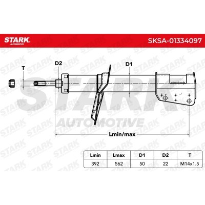 Amortyzator Stark SKSA-01334097 SKSA-01334097 - foto 7