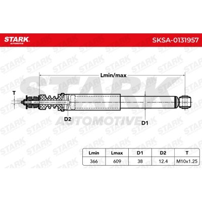 Amortyzator Stark SKSA-0131957 SKSA-0131957 - foto 3