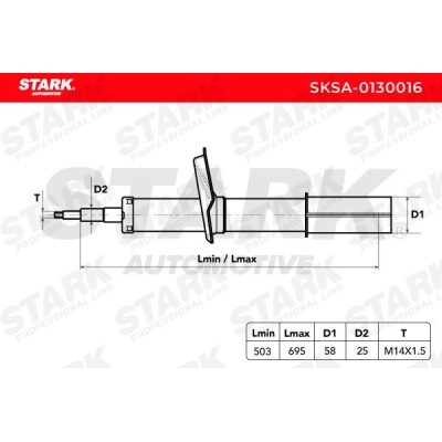 Amortyzator Stark SKSA-0130016 SKSA-0130016 - foto 3