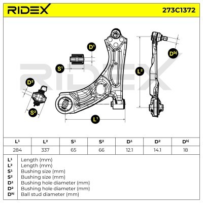 Wahacz RIDEX 273C1372 273C1372 - foto 6