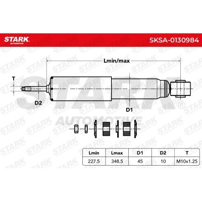 Amortyzator Stark SKSA-0130984 SKSA-0130984 - foto 3