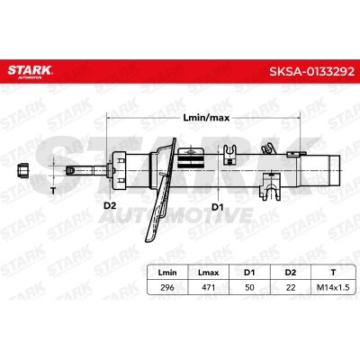Amortyzator Stark SKSA-0133292 SKSA-0133292 - foto 7