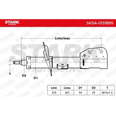 Amortyzator Stark SKSA-0131895 SKSA-0131895 - foto 7