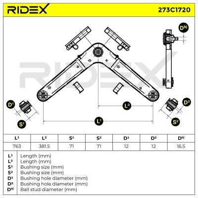 Wahacz RIDEX 273C1720 273C1720 - foto 7