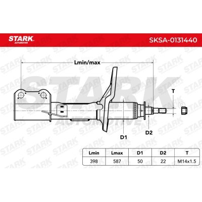 Amortyzator Stark SKSA-0131440 SKSA-0131440 - foto 3