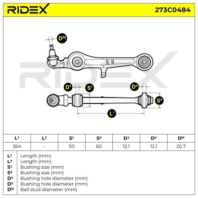 Wahacz RIDEX 273C0484 273C0484 - foto 9