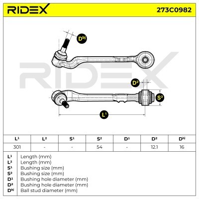 Wahacz RIDEX 273C0982 273C0982 - foto 6