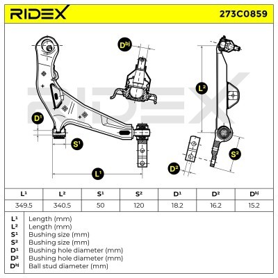 Wahacz RIDEX 273C0859 273C0859 - foto 8