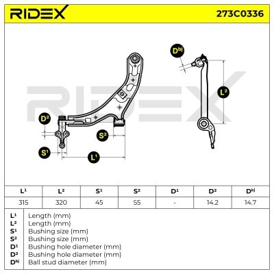 Wahacz RIDEX 273C0336 273C0336 - foto 3