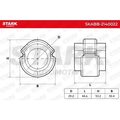 Tuleja Stabilizatora Stark SKABB-2140022 SKABB-2140022 - foto 5