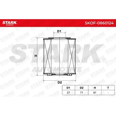 Filtr Oleju Stark SKOF-0860124 SKOF-0860124 - foto 6