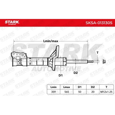 Amortyzator Stark SKSA-0131305 SKSA-0131305 - foto 3