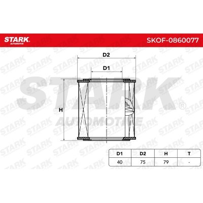 Filtr Oleju Stark SKOF-0860077 SKOF-0860077 - foto 3