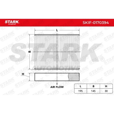 Filtr Kabinowy Stark SKIF-0170394 SKIF-0170394 - foto 5