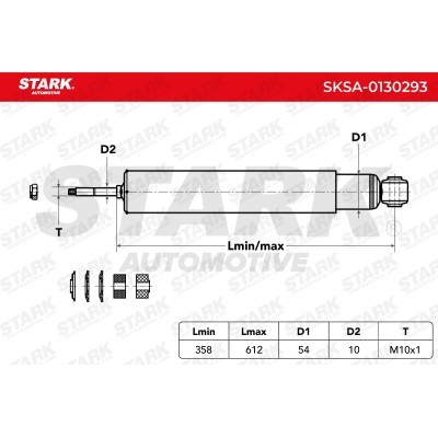Amortyzator Stark SKSA-0130293 SKSA-0130293 - foto 6
