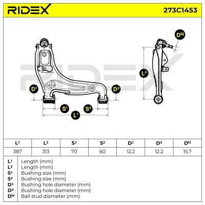 Wahacz RIDEX 273C1453 273C1453 - foto 5