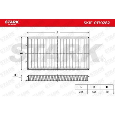 Filtr Kabinowy Stark SKIF-0170282 SKIF-0170282 - foto 4