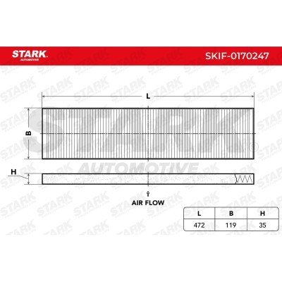 Filtr Kabinowy Stark SKIF-0170247 SKIF-0170247 - foto 2