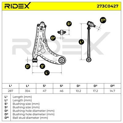 Wahacz RIDEX 273C0427 273C0427 - foto 4