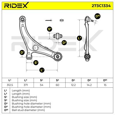 Wahacz RIDEX 273C1334 273C1334 - foto 5