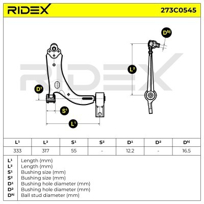 Wahacz RIDEX 273C0545 273C0545 - foto 5