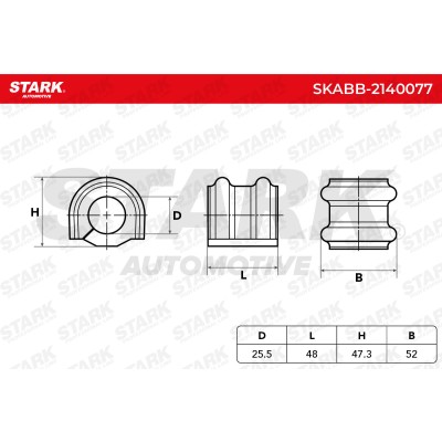 Tuleja Stabilizatora Stark SKABB-2140077 SKABB-2140077 - foto 5