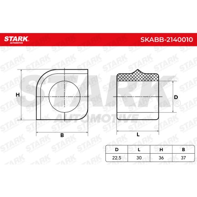 Tuleja Stabilizatora Stark SKABB-2140010 SKABB-2140010 - foto 6