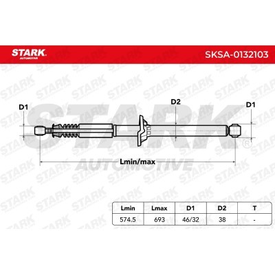 Amortyzator Stark SKSA-0132103 SKSA-0132103 - foto 7