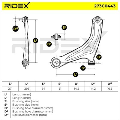 Wahacz RIDEX 273C0443 273C0443 - foto 8