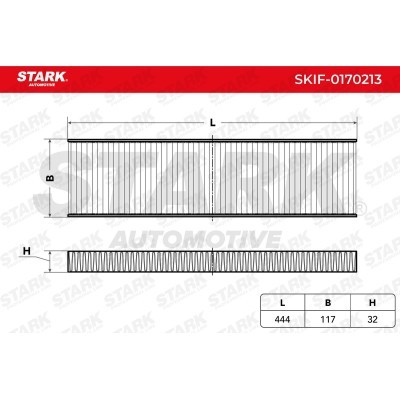 Filtr Kabinowy Stark SKIF-0170213 SKIF-0170213 - foto 3