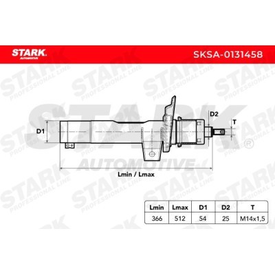 Amortyzator Stark SKSA-0131458 SKSA-0131458 - foto 8