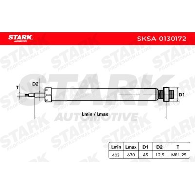 Amortyzator Stark SKSA-0130172 SKSA-0130172 - foto 3
