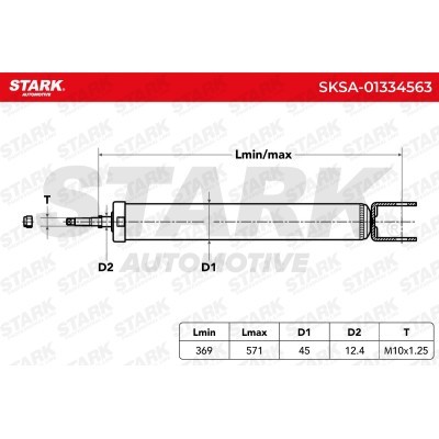 Amortyzator Stark SKSA-01334563 SKSA-01334563 - foto 6