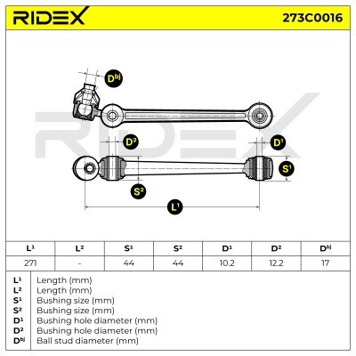 Wahacz RIDEX 273C0016 273C0016 - foto 6