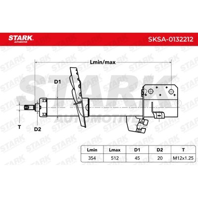 Amortyzator Stark SKSA-0132212 SKSA-0132212 - foto 4