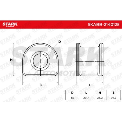 Tuleja Stabilizatora Stark SKABB-2140125 SKABB-2140125 - foto 5