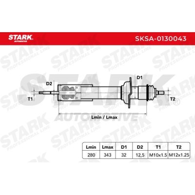Amortyzator Stark SKSA-0130043 SKSA-0130043 - foto 4