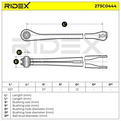 Wahacz RIDEX 273C0444 273C0444 - foto 7