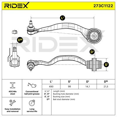 Wahacz RIDEX 273C1122 273C1122 - foto 8