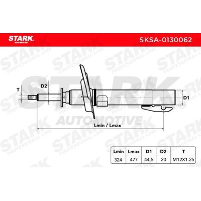 Amortyzator Stark SKSA-0130062 SKSA-0130062 - foto 4