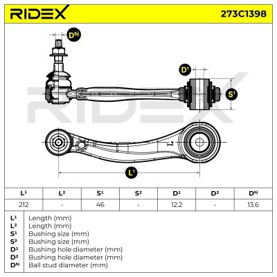 Wahacz RIDEX 273C1398 273C1398 - foto 7