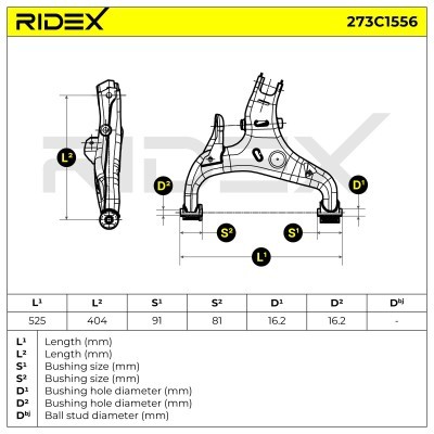 Wahacz RIDEX 273C1556 273C1556 - foto 6