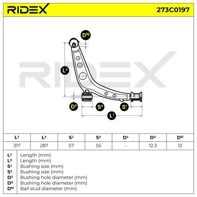 Wahacz RIDEX 273C0197 273C0197 - foto 6