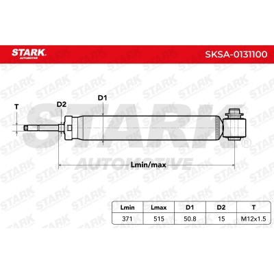 Amortyzator Stark SKSA-0131100 SKSA-0131100 - foto 4