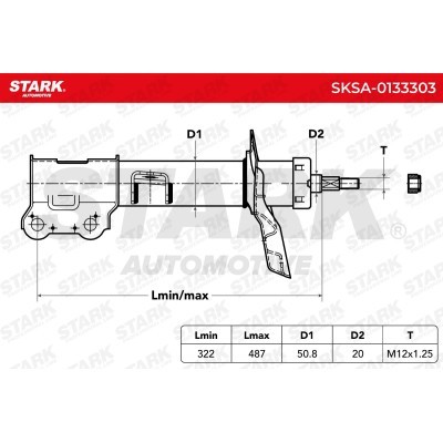 Amortyzator Stark SKSA-0133303 SKSA-0133303 - foto 7