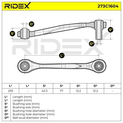 Wahacz RIDEX 273C1604 273C1604 - foto 5