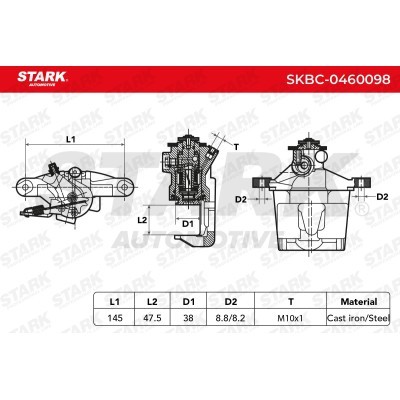 Zacisk Hamulcowy Stark SKBC-0460098 SKBC-0460098 - foto 4